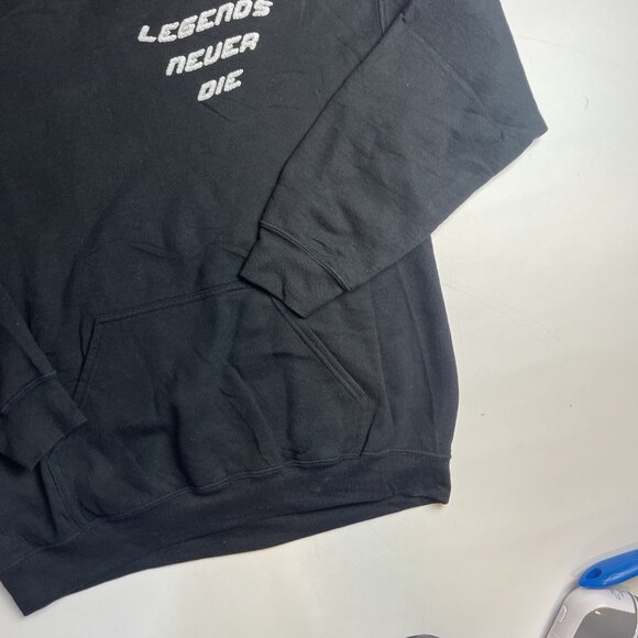 JUICE WRLD x FAZE CLAN Hoodie Colab Legends Never Die” - Sz M - Read - Picture 7 of 14